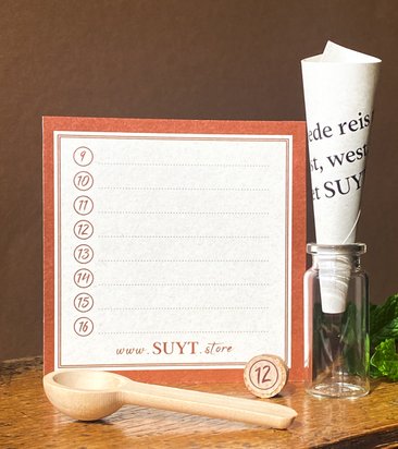 SUYT - de inhoud van een doosje